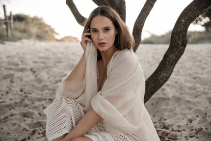 Cashmere Scarf in Summer