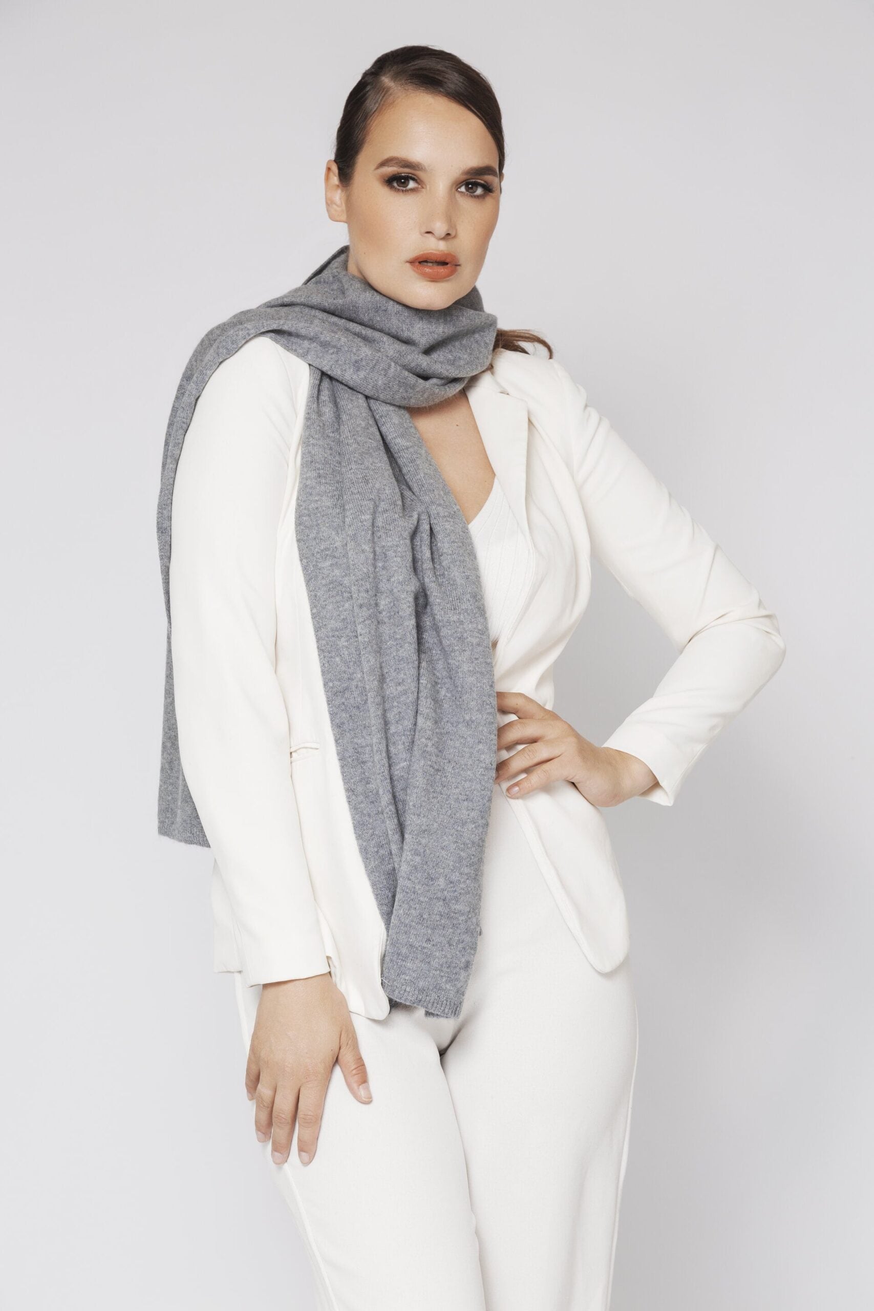 Kaschmirschal gestrickt Damen