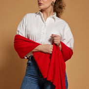 Kaschmirschal gestrickt Damen