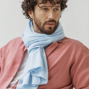 Kaschmirschal gestrickt Herren