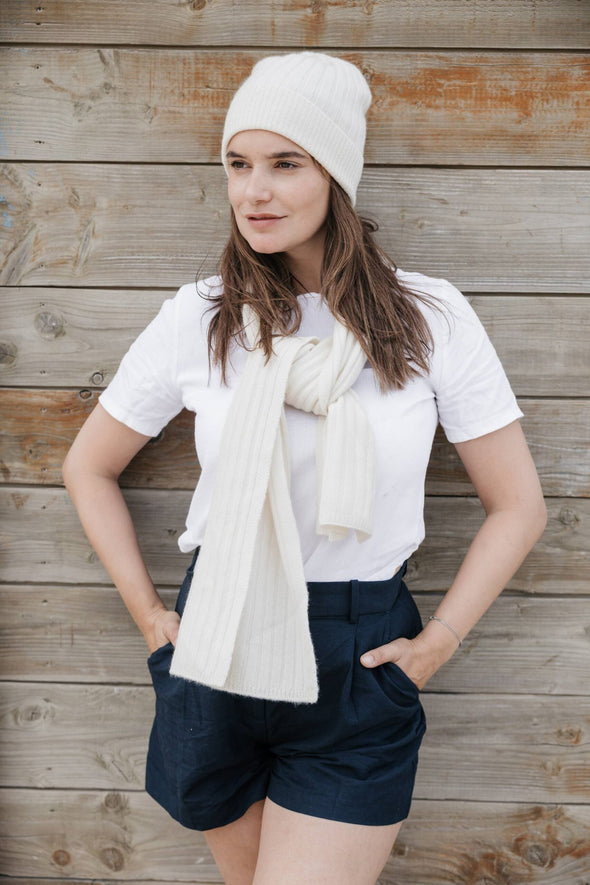 Cashmere Set Beanie and Scarf