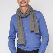 Kaschmirschal gestrickt Herren