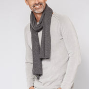 Kaschmirschal gestrickt Herren