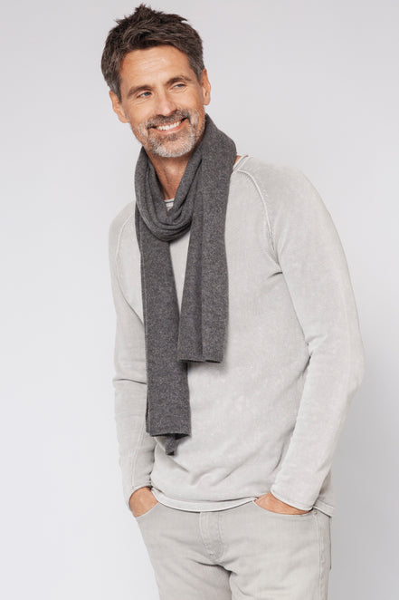 Kaschmirschal gestrickt Herren