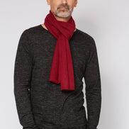 Kaschmirschal gestrickt Herren