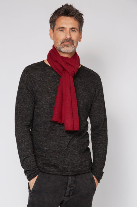 Kaschmirschal gestrickt Herren