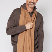 Kaschmirschal gestrickt Herren