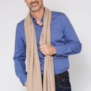 Kaschmirschal gestrickt Herren