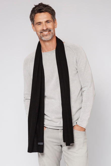 Kaschmirschal gestrickt Herren