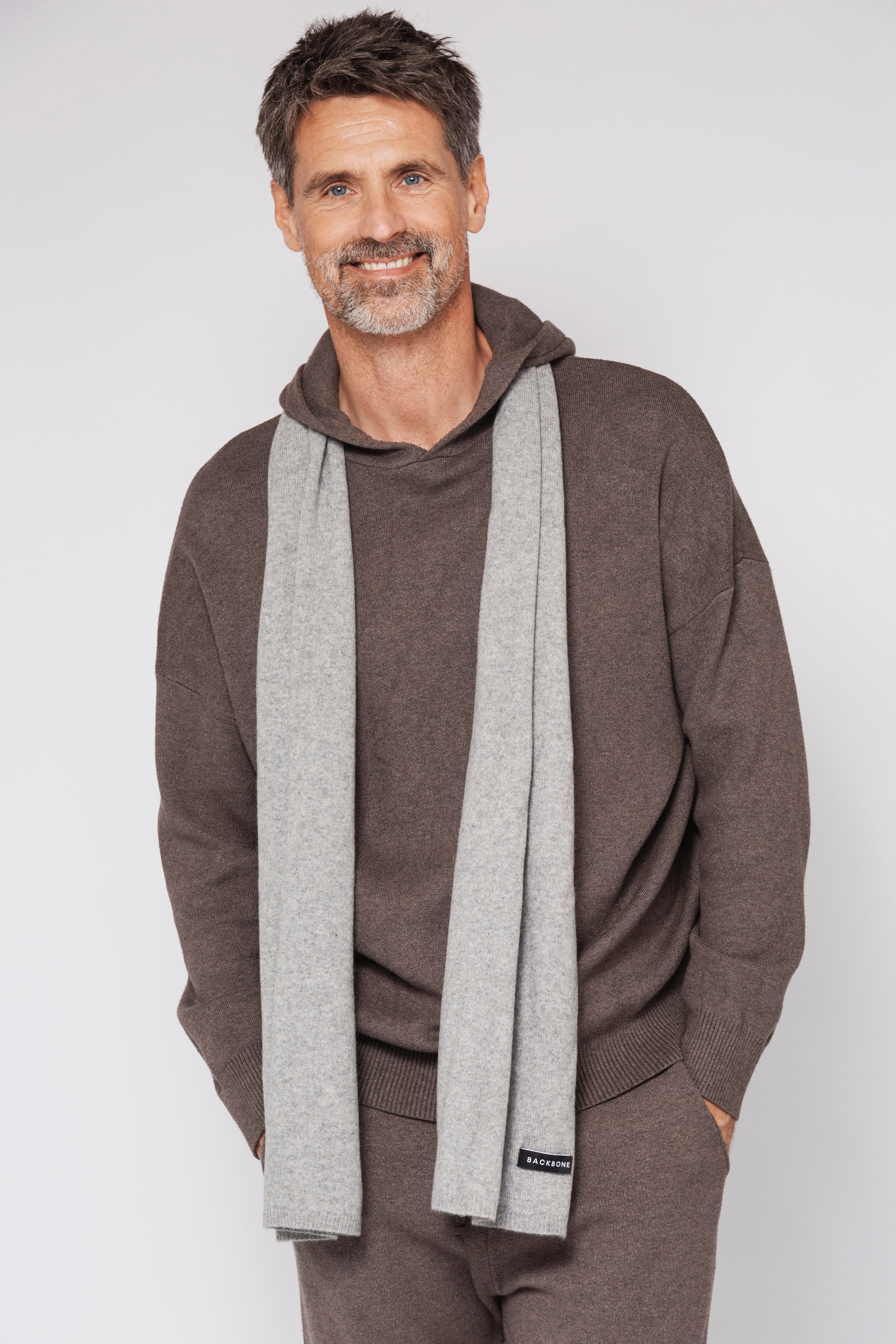 Kaschmirschal gestrickt Herren