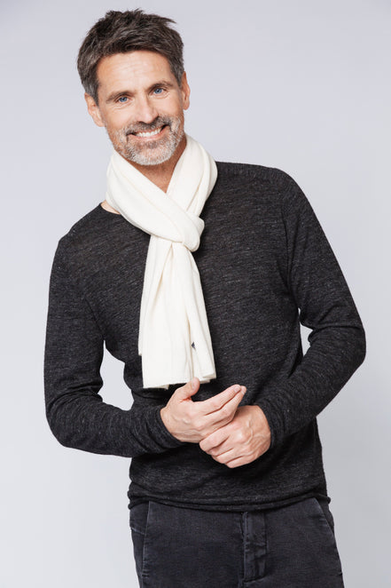 Kaschmirschal gestrickt Herren