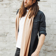 Kaschmirschal Oversized Herren