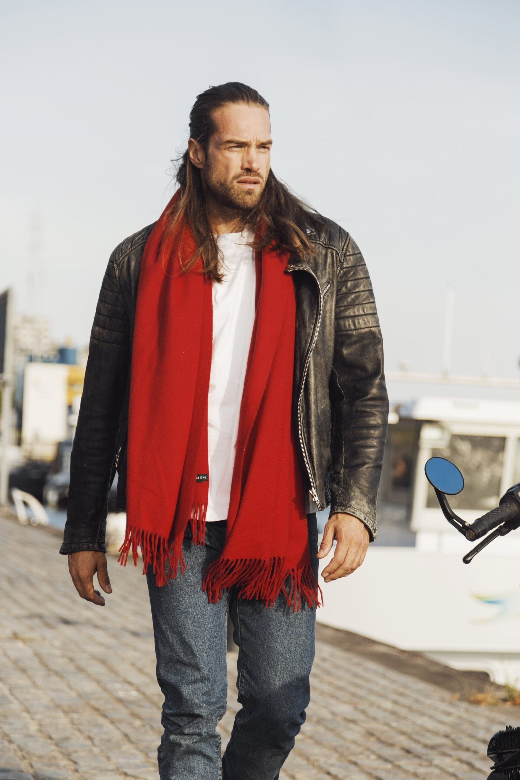 Kaschmirschal Oversized Herren